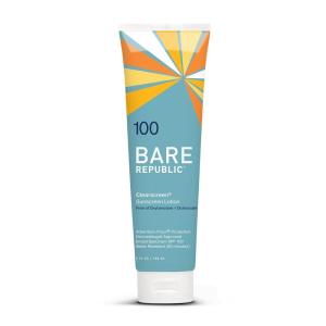image:imageBare Republic Clearscreen Sunscreen SPF 50 Sunblock Body Lotion Water Resistant with an Invisible Finish 5 Fl OzSPF 100  1 Pack