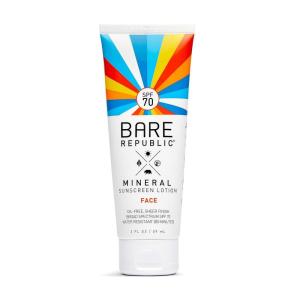 image:imageBare Republic Mineral Sunscreen SPF 70 Sunblock Face Lotion Enriched with AntioxidantRich Hydrators 2 Fl Oz