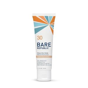 image:imageBare Republic Tinted Mineral Sunscreen SPF 30 Sunblock Face Lotion Sheer and NonGreasy Finish 17 Fl Oz