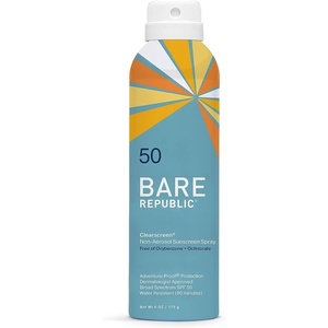 image:imageBare Republic Clearscreen Sunscreen SPF 30 Sunblock Spray Water Resistant with an Invisible Finish 6 Fl Oz6 Ounce Pack of 2